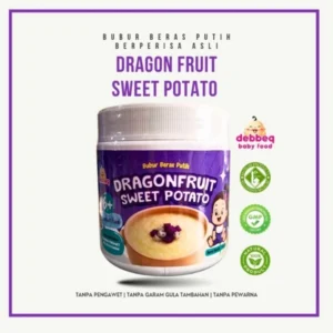 Bubur Dragonfruit Sweet Potato