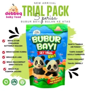 Set Trial Bubur Beras Berperisa