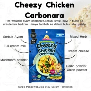 Pes Masakan Cheezy Chicken Carbonara